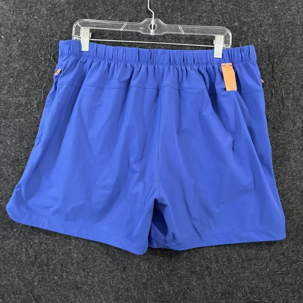Fabletics The One Shorts Men's XXL Blue Orange 5